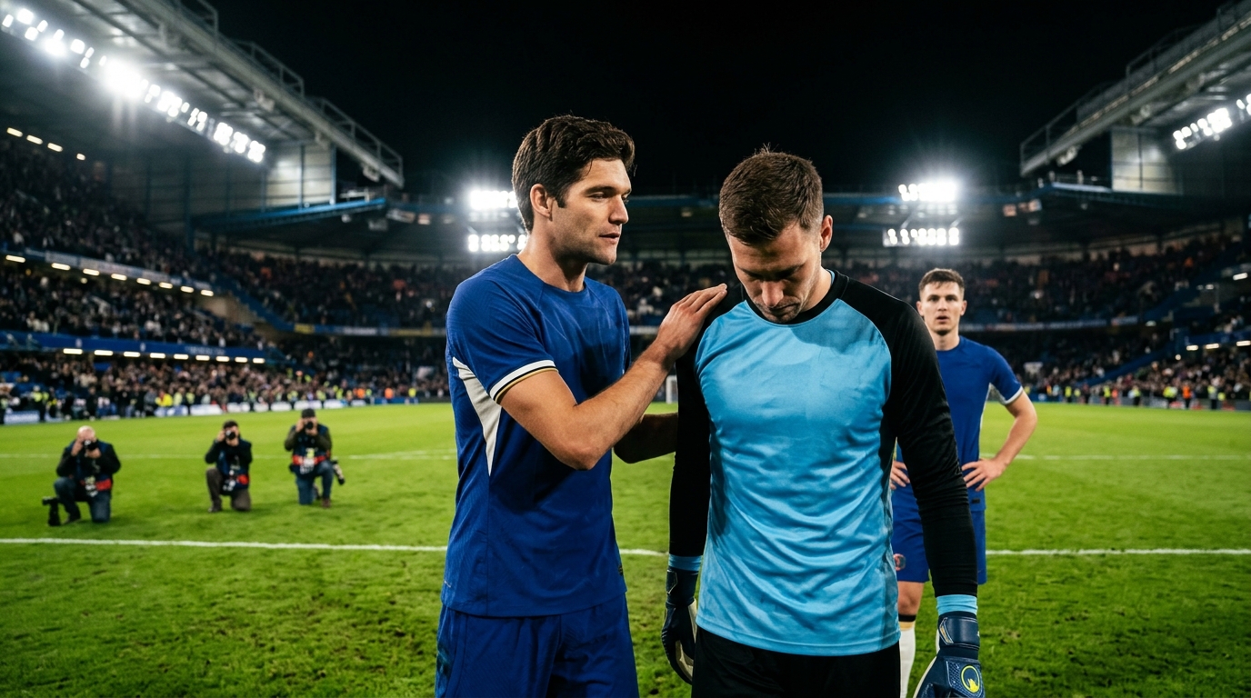 Alonso confia que Penders vai recuperar do erro de pesadelo no Chelsea