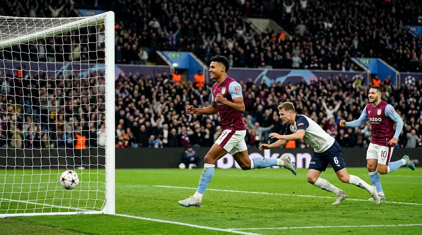 Aston Villa 3-1 Viking: Emery'nin ekibi Şampiyonlar Ligi'nde kusursuz yürüyüşünü sürdürdü