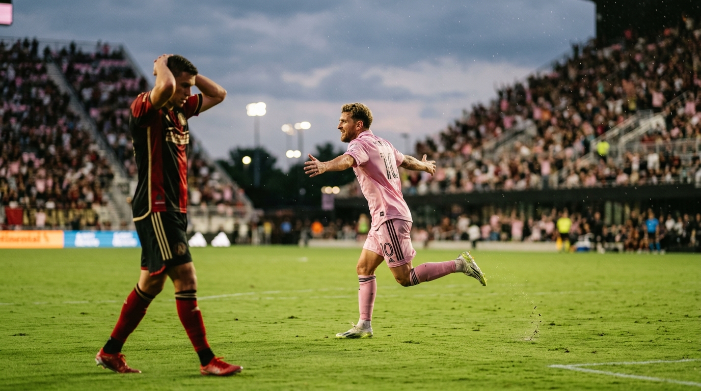 Atlanta United 1:3 Inter Miami: Erneuter Doppelpack von Messi