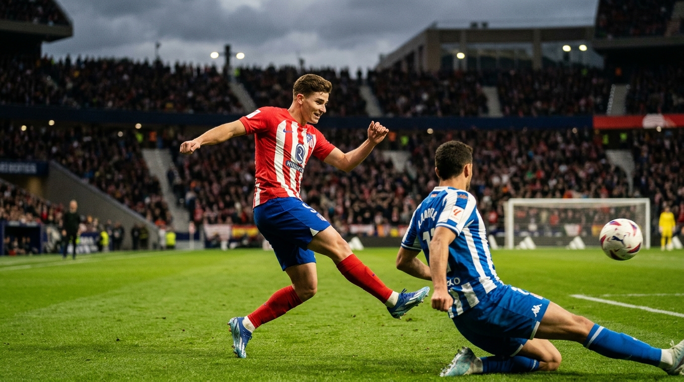 Atletico Madrid 1-0 Deportivo: Alvarez ends LaLiga goal drought