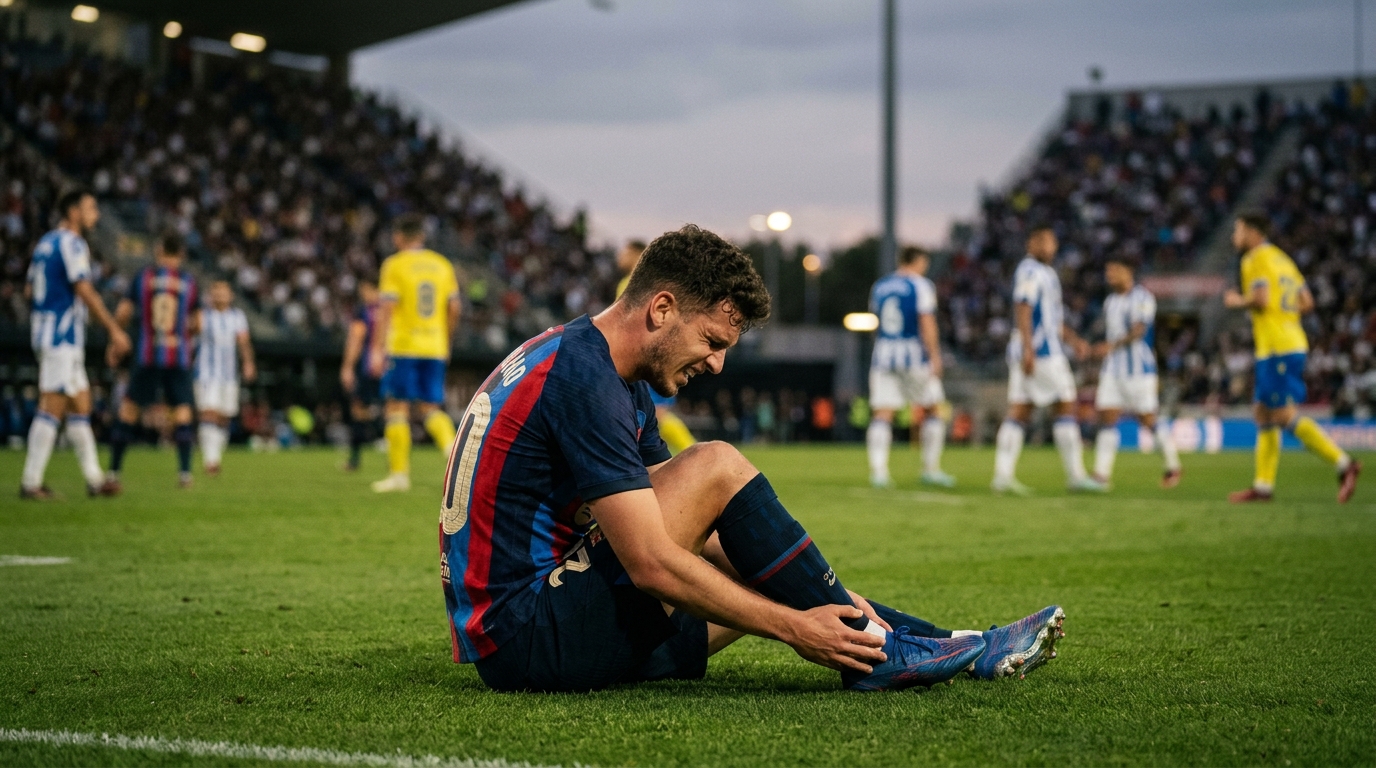 Coup dur pour Barcelone : Dani Olmo forfait pour le Clásico