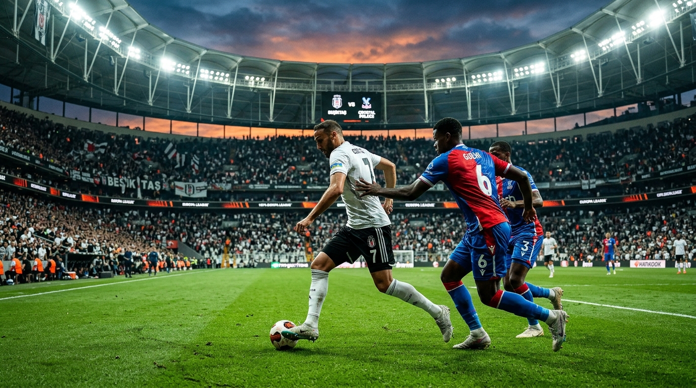 Beşiktaş, Crystal Palace'ı konuk ediyor: 603 milyon euroluk rakip Park'ta