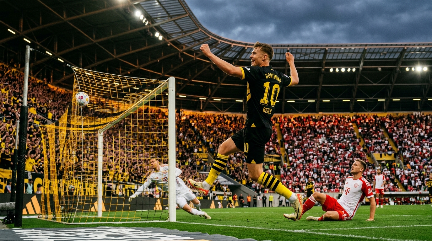 Borussia Dortmund 1-0 Eintracht Frankfurt: Beier'in Harika Golü Dortmund'u Bundesliga Zirvesine Taşıdı