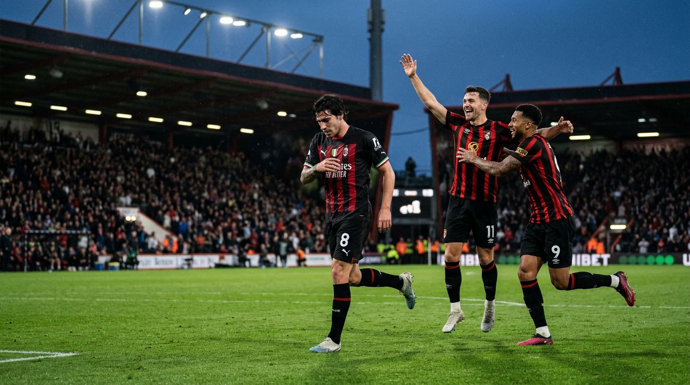 Bournemouth 3-0 AC Milan: Historic Win for Rose's Side