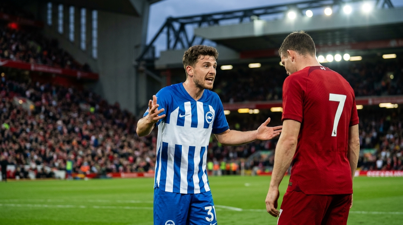 Brighton teknik direktörü Hurzeler: Anfield'da pozisyon üretmeye çalışan 'tek bir takım' vardı