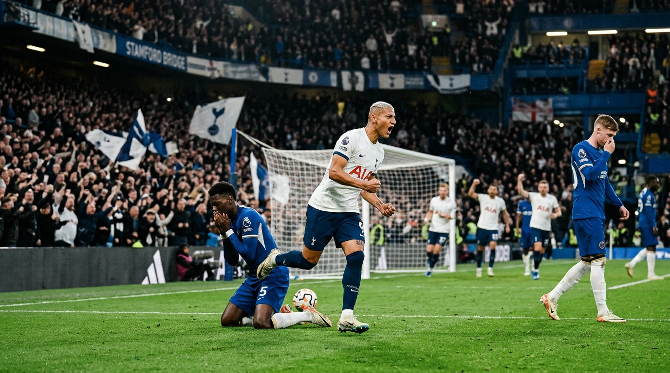 Chelsea 0-2 Tottenham: Spurs, Palmer ve Penders'in kâbus gibi gününü affetmedi
