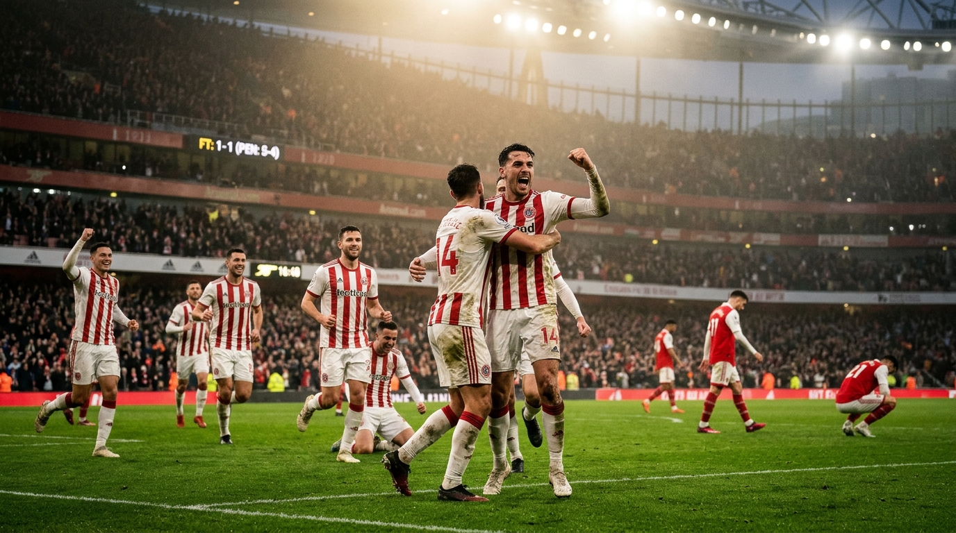 Historic Upset in the EFL Cup: Fleetwood Town Knock Arsenal Out on Penalties!