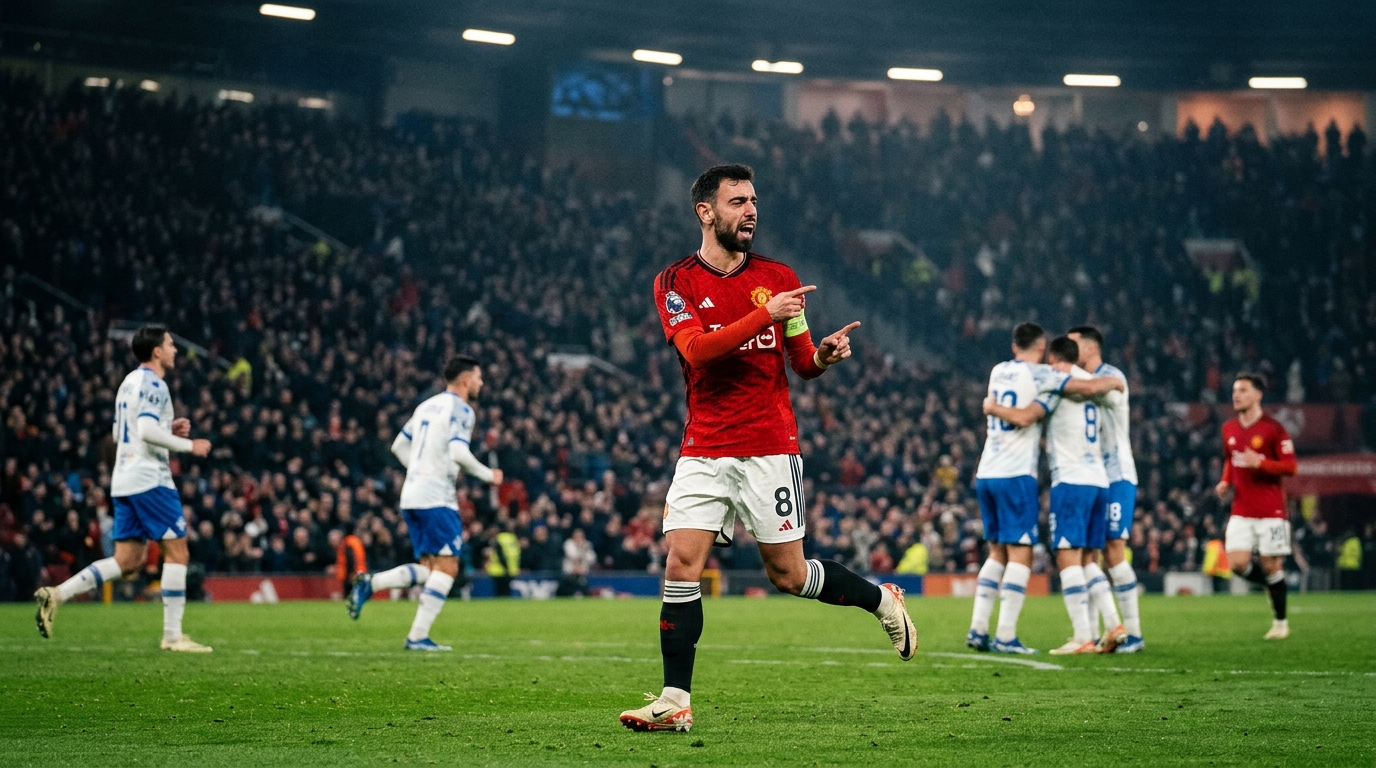 Fernandes, Como'ya 4-1 yenilen Manchester United'ın pres taktiğini eleştirdi