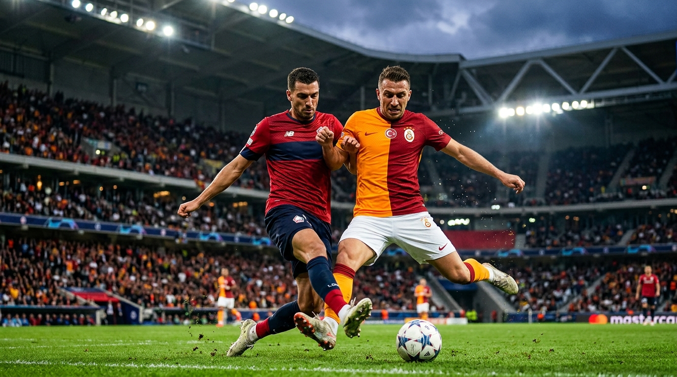 Galatasaray, Şampiyonlar Ligi'nde Lille'e Konuk Oluyor: İki Takım da İlk Puanlarının Peşinde