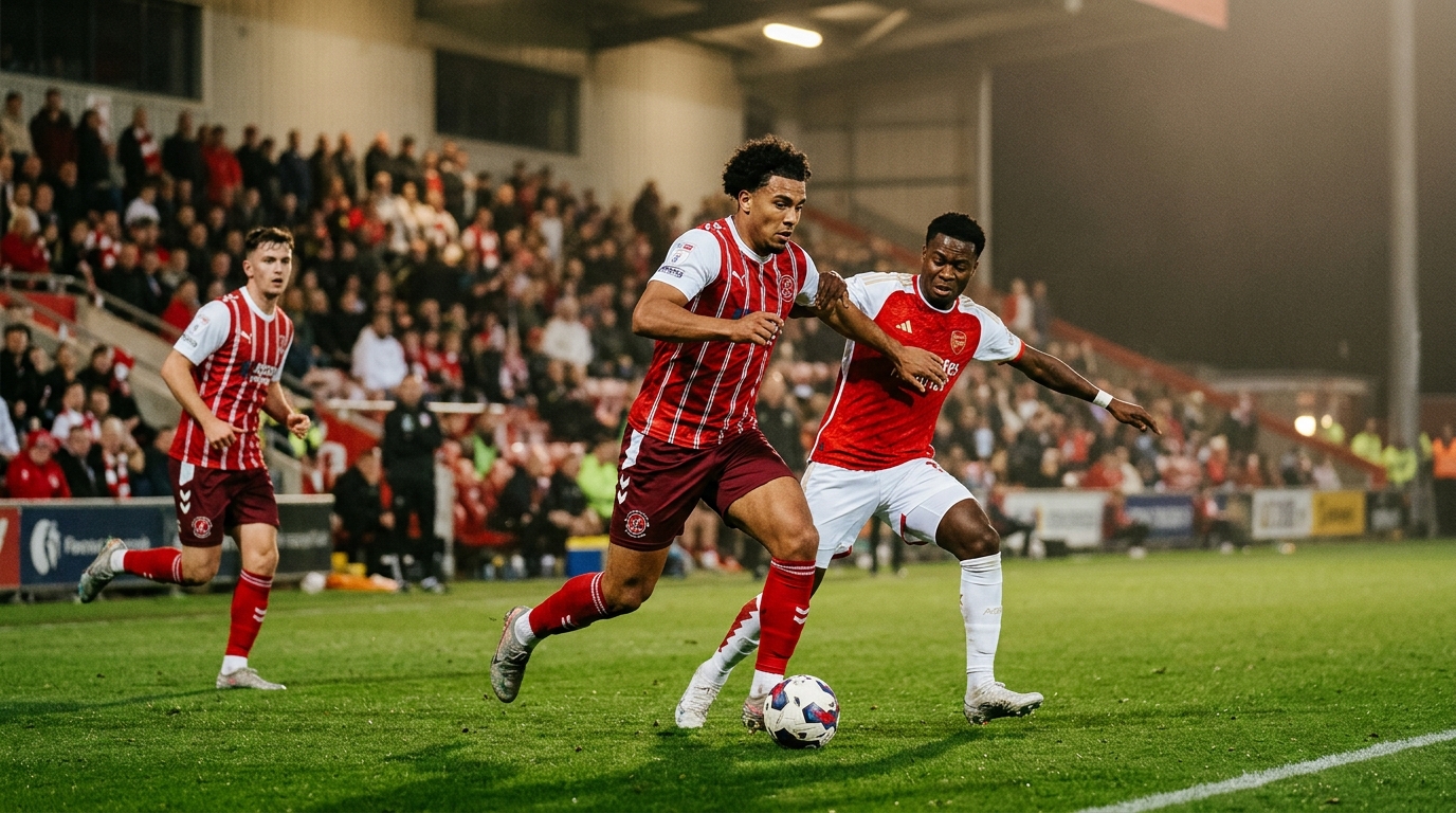 Grimsby inspired Fleetwood's EFL Cup victory over Arsenal, says Lynch