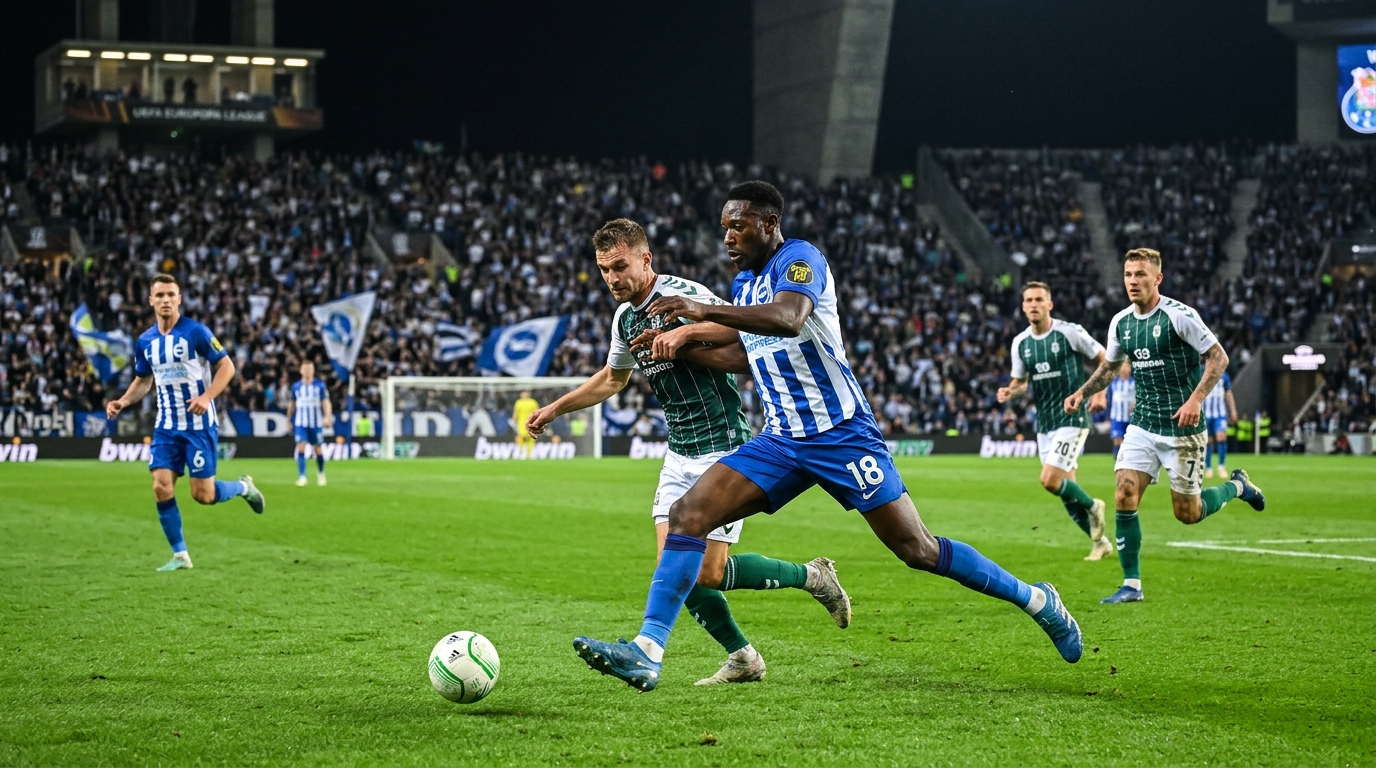 Hurzeler: Brighton did not play to highest level against Jablonec