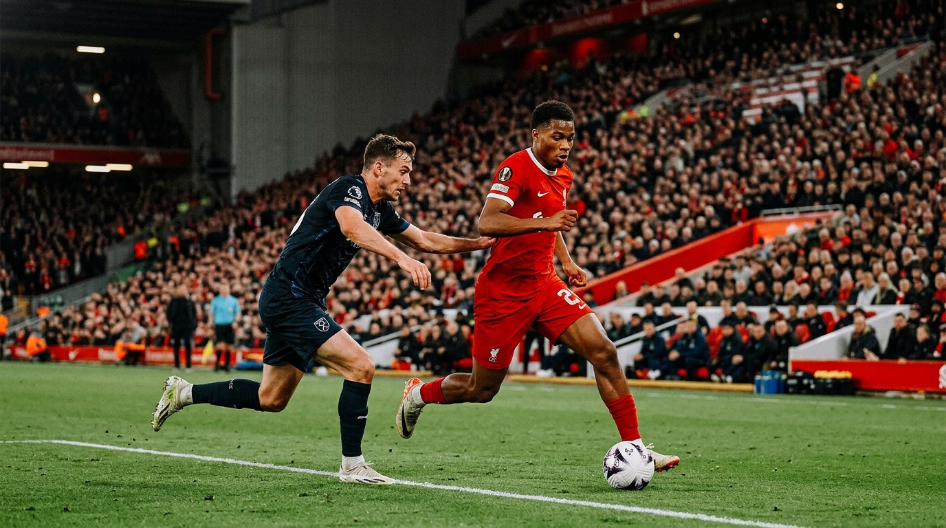 Iraola: “Ngumoha está a tornar-se um jogador completo para o Liverpool”