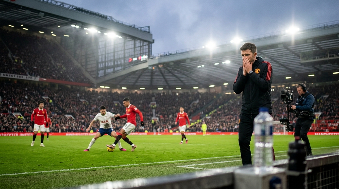 Baskı altındaki Carrick: "Man Utd'nin bunları yaşadığını görmek acı veriyor"