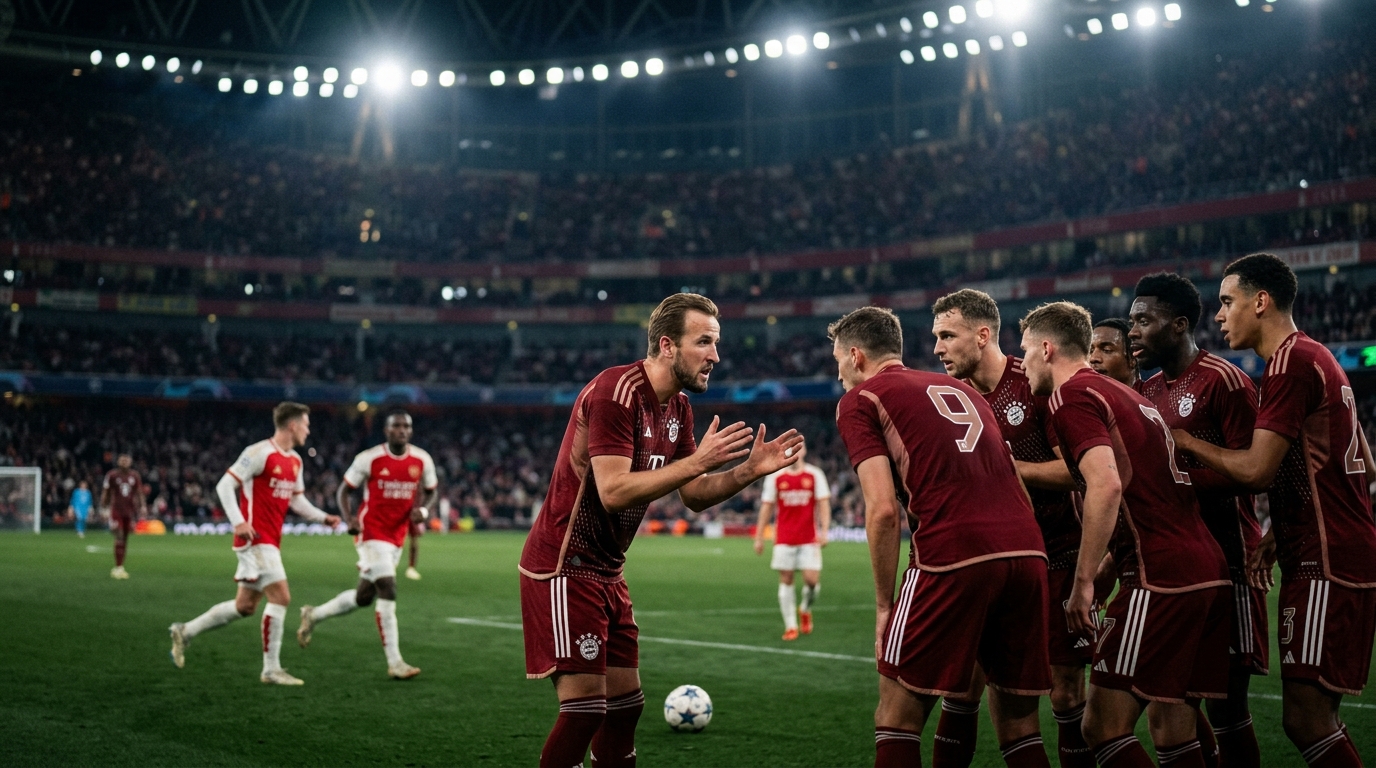 Kane demande aux joueurs du Bayern de se montrer en l'absence d'Olise face à Arsenal