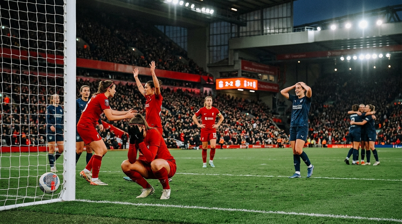 Liverpool 2-2 London City Lionesses: Fernandez'in Son Dakika Kendi Kalesine Attığı Gol Putellas ve Ekibini Yıktı