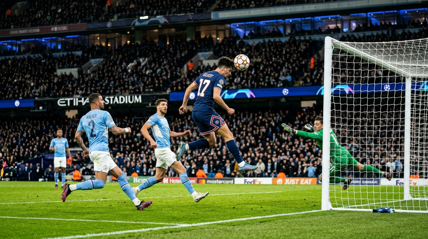 Manchester City 1-1 Paris Saint-Germain: Elimbi Gilbert mantém City sem vencer na Liga dos Campeões Feminina