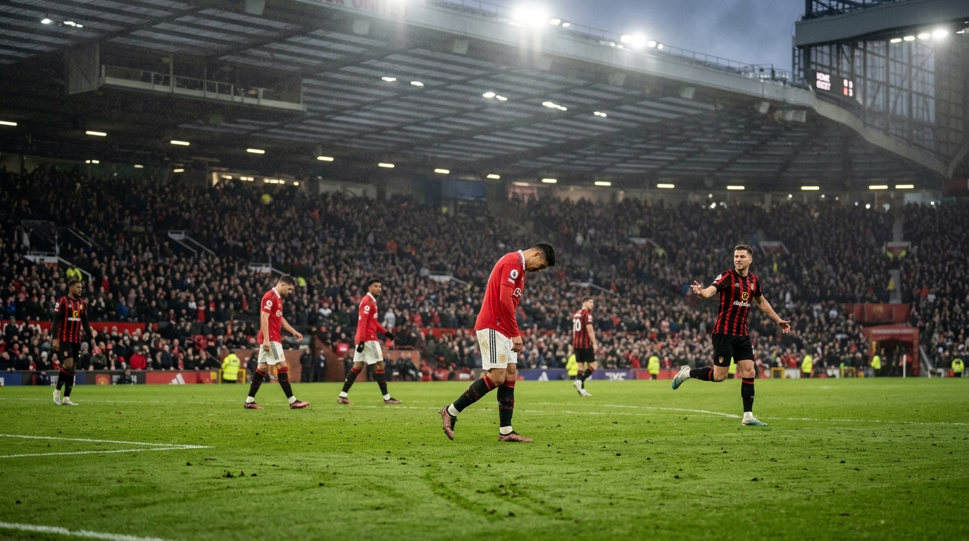 Manchester United 0-3 Bournemouth: Ağır Yenilginin Ardından Carrick Üzerindeki Baskı Artıyor
