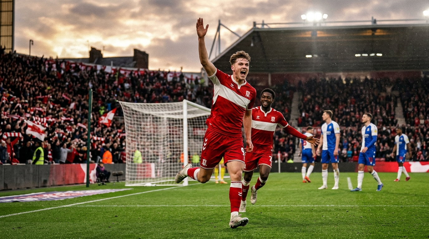 Middlesbrough'da Will Lankshear fırtınası: Championship'te gol dolu cumartesi