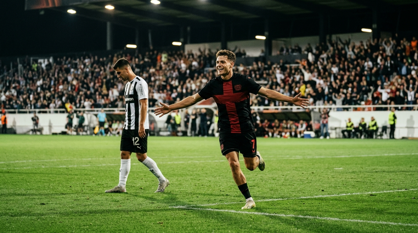 OFI Creta 0-2 Bayer Leverkusen: doblete de Hofmann para un visitante en racha