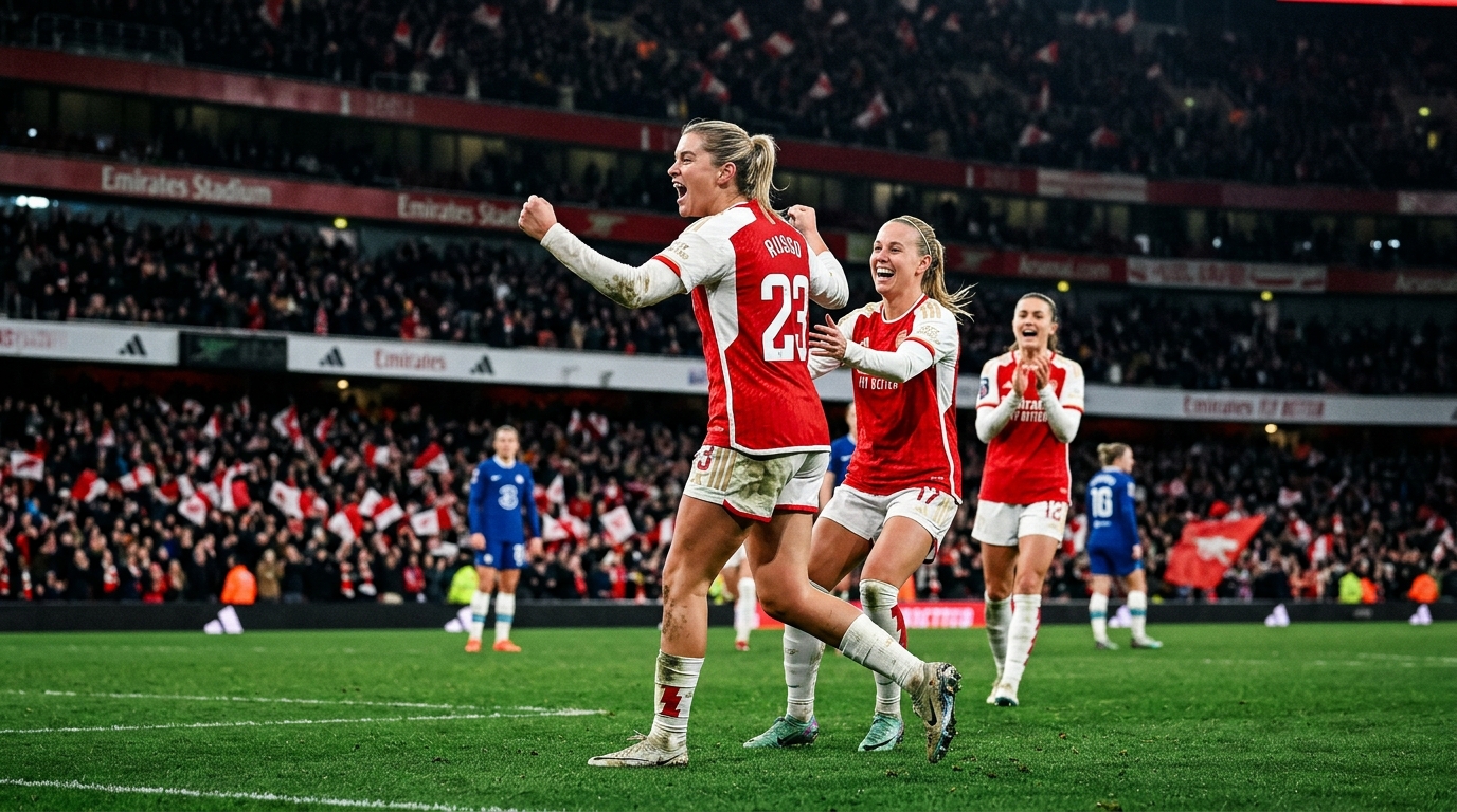 „Sie ist alles“ – Slegers schwärmt von Arsenals Hattrick-Heldin Russo