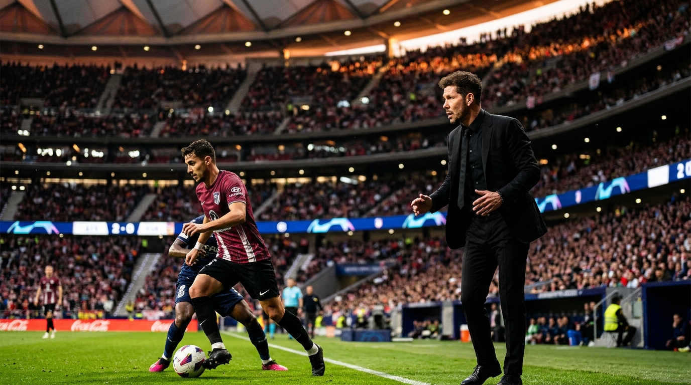 Simeone, centrado en el Atlético y no en la lucha por el título