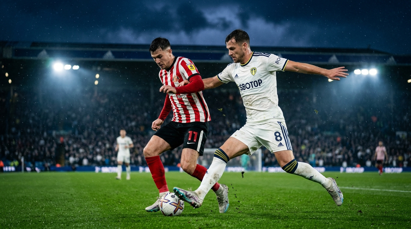 Sunderland 0-0 Leeds United: Fırtınalı gecede sessiz beraberlik