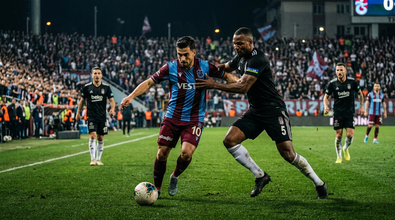Süper Lig'de Dev Randevu: Trabzonspor ile Beşiktaş Kozlarını Paylaşıyor