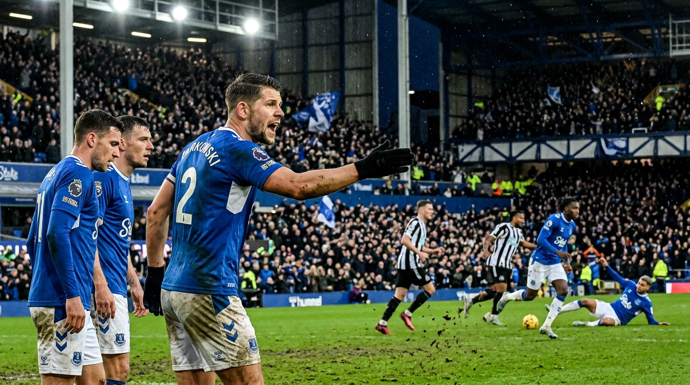 Tarkowski'den Newcastle ile çifte randevu öncesi Everton'a çağrı: "Kendimize acımamalıyız"