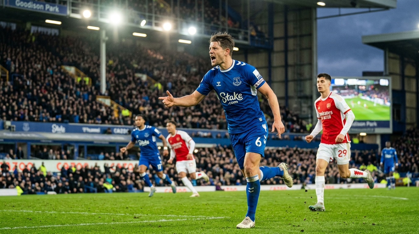 Tarkowski urges Everton to respond to Chelsea setback against Arsenal