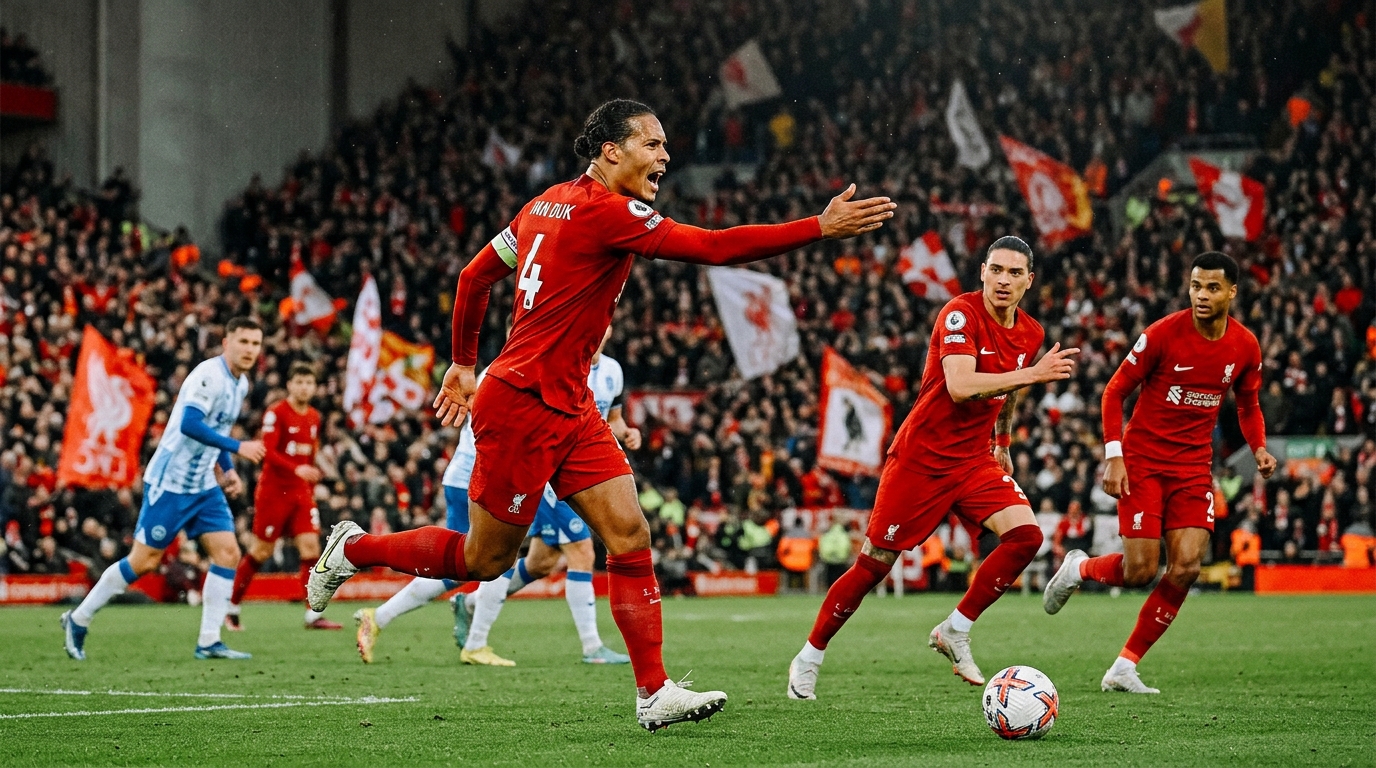 Van Dijk nimmt Liverpools neue Offensive in die Pflicht: „Jetzt ist es Zeit, Verantwortung zu übernehmen“